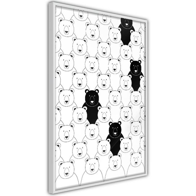 Juliste Artgeist Strangers in the Herd kehyksillä eri kokoja