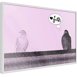 Juliste Artgeist Courtship kehyksillä eri kokoja