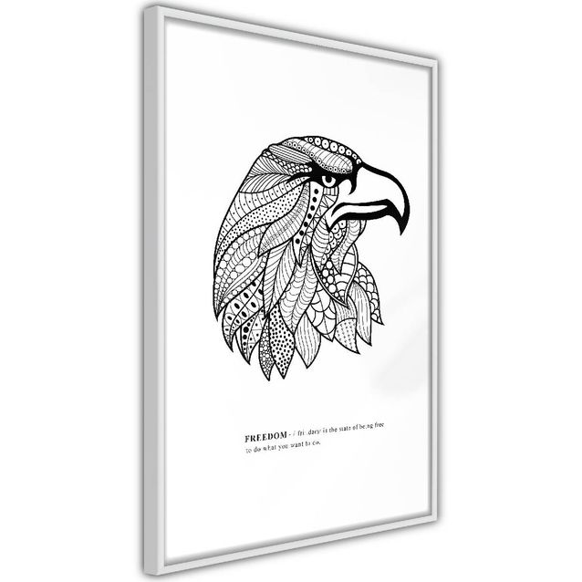 Juliste Artgeist Eagle of Freedom kehyksillä eri kokoja