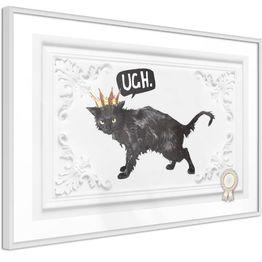 Juliste Artgeist Cat in Crown kehyksillä eri kokoja