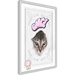 Juliste Artgeist OMG! kehyksillä eri kokoja