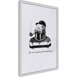 Juliste Artgeist I'm Not Smoking. I'm Breathing kehyksillä eri kokoja