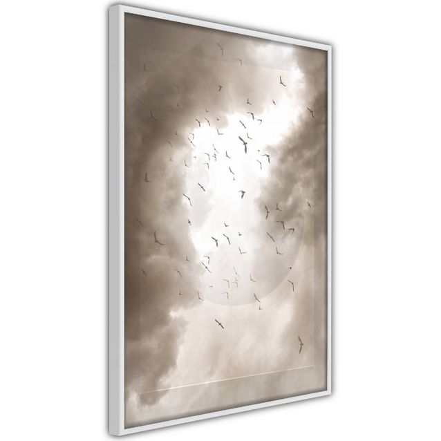 Juliste Artgeist Birds in the Clouds kehyksillä eri kokoja