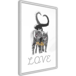 Juliste Artgeist Fluffy Love kehyksillä eri kokoja