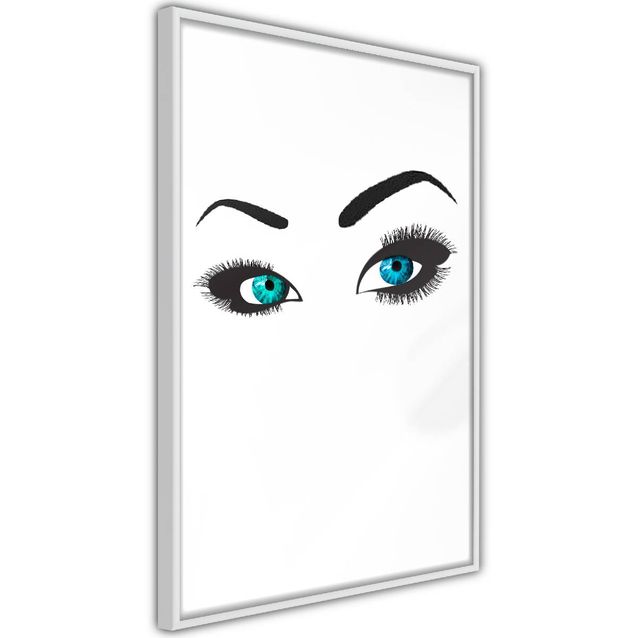 Juliste Artgeist Two-Colored Eyes kehyksillä eri kokoja