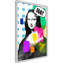 Juliste Artgeist Mona Lisa Pop-art kehyksillä eri kokoja
