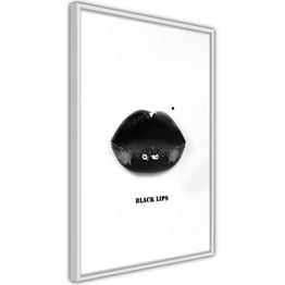 Juliste Artgeist Dark Lips kehyksillä eri kokoja