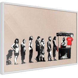 Juliste Artgeist Destroy Capitalism kehyksillä eri kokoja