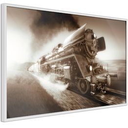 Juliste Artgeist Locomotive kehyksillä eri kokoja