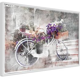 Juliste Artgeist Floral Bike kehyksillä eri kokoja