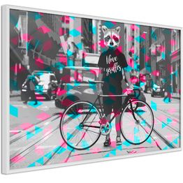 Juliste Artgeist I Love Giraffes kehyksillä eri kokoja