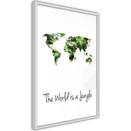 Juliste Artgeist The World Is a Jungle kehyksillä eri kokoja