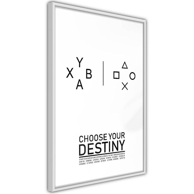 Juliste Artgeist Choose Your Destiny kehyksillä eri kokoja