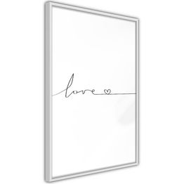 Juliste Artgeist Love Everywhere kehyksillä eri kokoja