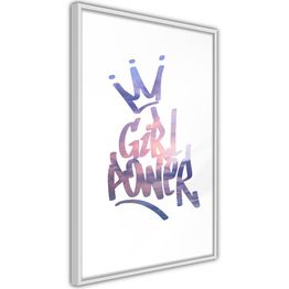 Juliste Artgeist Girl Power kehyksillä eri kokoja