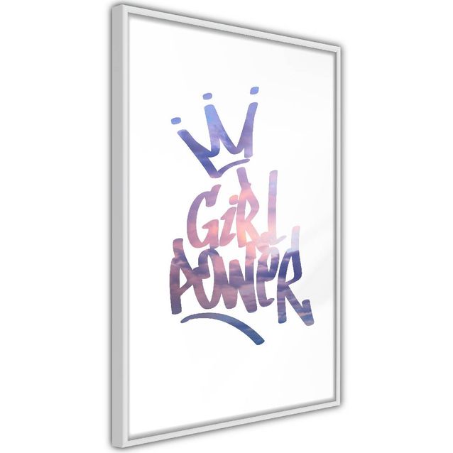 Juliste Artgeist Girl Power kehyksillä eri kokoja