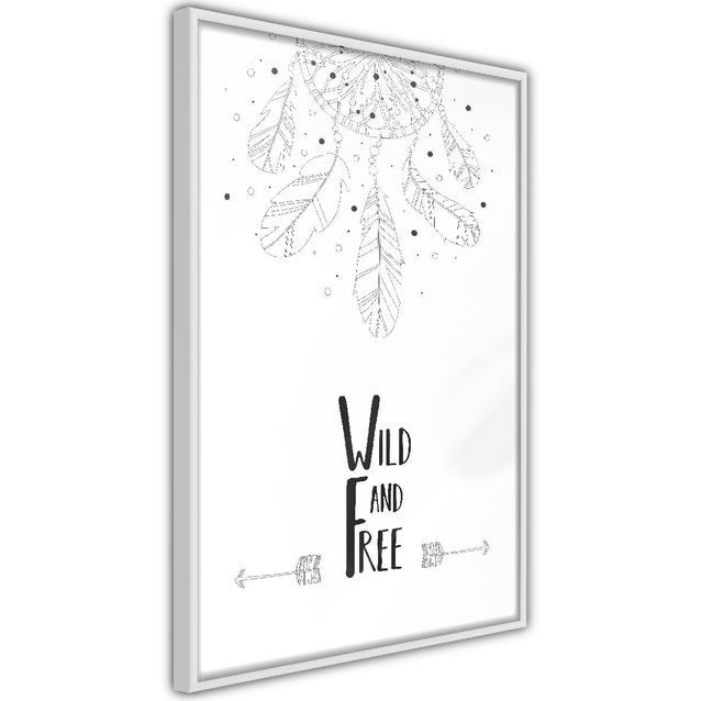 Juliste Artgeist Wild and Free kehyksillä eri kokoja