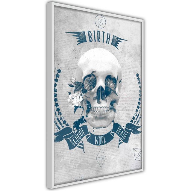 Juliste Artgeist Life Is Brutal kehyksillä eri kokoja