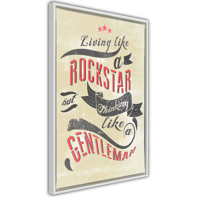 Juliste Artgeist Rockstar kehyksillä eri kokoja