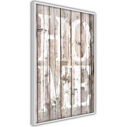 Juliste Artgeist Retro: Home kehyksillä eri kokoja