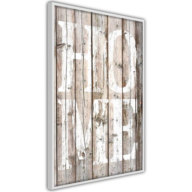 Juliste Artgeist Retro: Home kehyksillä eri kokoja