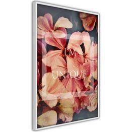 Juliste Artgeist I'm Unique kehyksillä eri kokoja