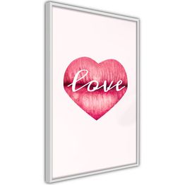 Juliste Artgeist Love Lips kehyksillä eri kokoja