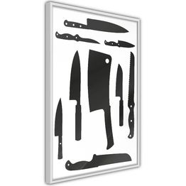 Juliste Artgeist Cleaver and Knives kehyksillä eri kokoja