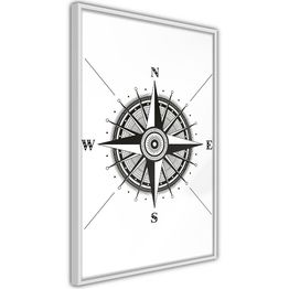 Juliste Artgeist Compass kehyksillä eri kokoja