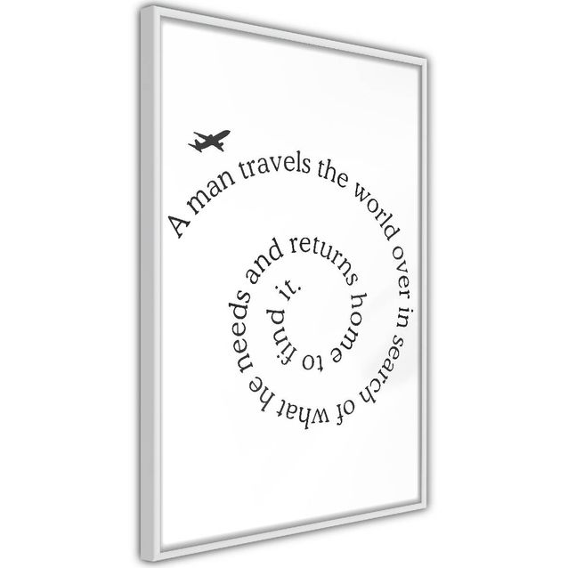 Juliste Artgeist Traveller kehyksillä eri kokoja