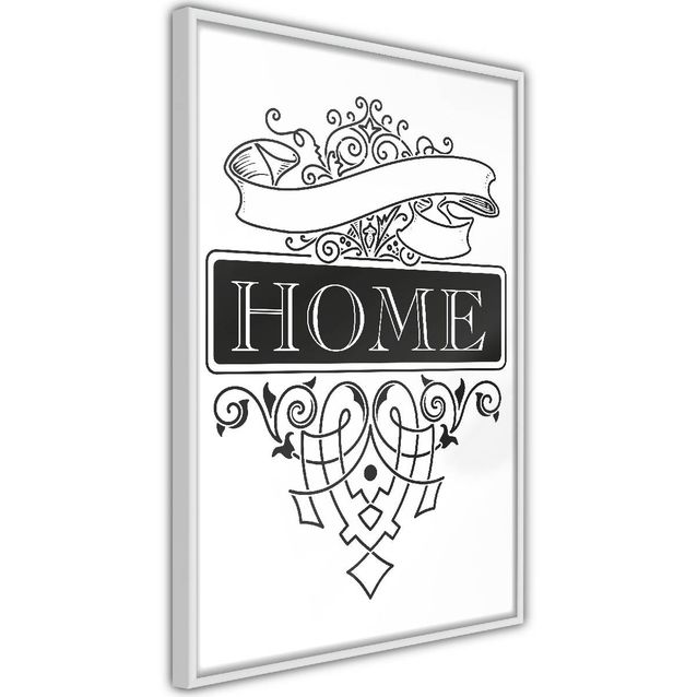 Juliste Artgeist Home kehyksillä eri kokoja