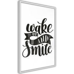 Juliste Artgeist Wake up and Smile kehyksillä eri kokoja