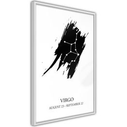 Juliste Artgeist Zodiac Signs: Virgo kehyksillä eri kokoja