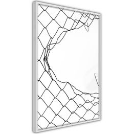 Juliste Artgeist Torn Net kehyksillä eri kokoja