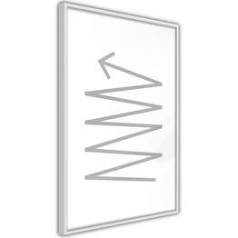 Juliste Artgeist Zigzag kehyksillä eri kokoja