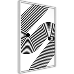 Juliste Artgeist Monochrome Symphony kehyksillä eri kokoja