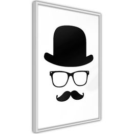 Juliste Artgeist Retro Mustache kehyksillä eri kokoja