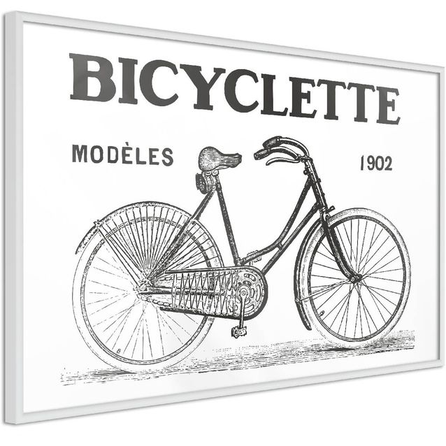 Juliste Artgeist Old Bike kehyksillä eri kokoja