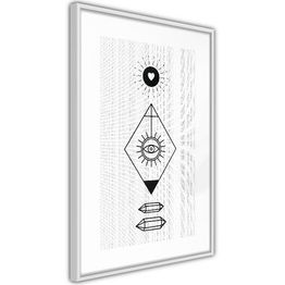 Juliste Artgeist Symbols kehyksillä eri kokoja