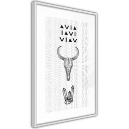 Juliste Artgeist Animal Skull kehyksillä eri kokoja