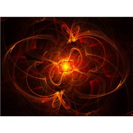 Kuvatapetti Artgeist Abstract fire eri kokoja