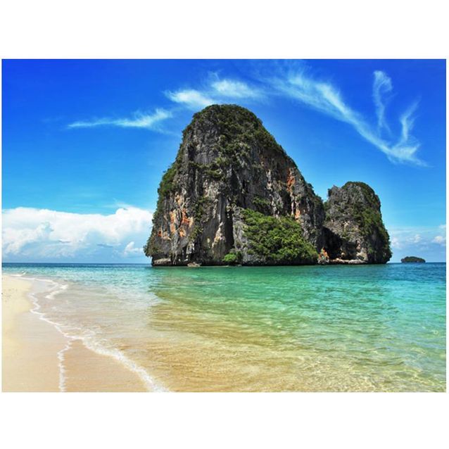 Kuvatapetti Artgeist Exotic view - Railay Beach eri kokoja