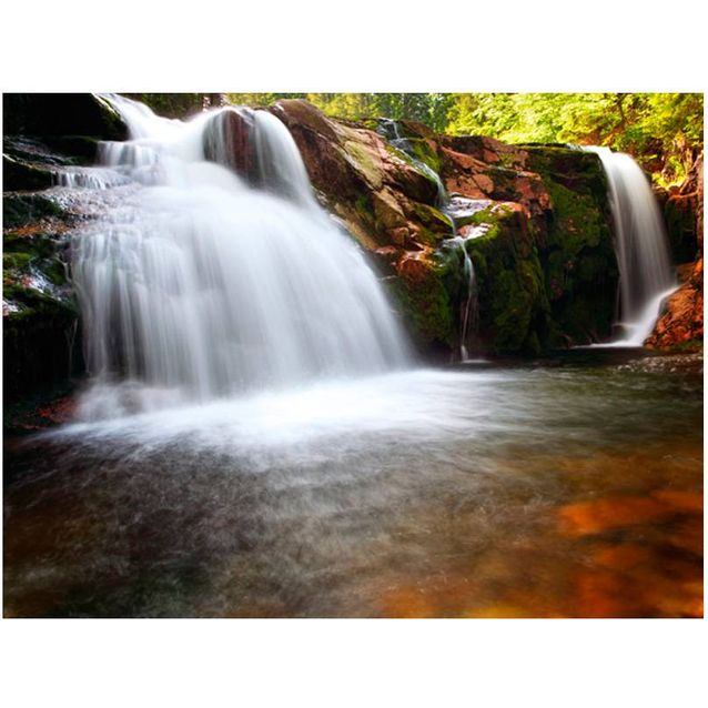 Kuvatapetti Artgeist Elbe-vesiputous eri kokoja