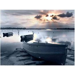 Maisematapetti Artgeist Little port boats, eri kokoja