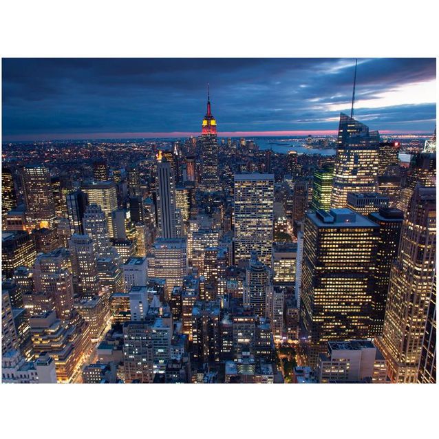 Kuvatapetti Artgeist New York - yö eri kokoja