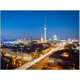 Maisematapetti Artgeist Berlin by night, eri kokoja