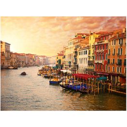Maisematapetti Artgeist Venetsia - värikäs kaupunki, eri kokoja