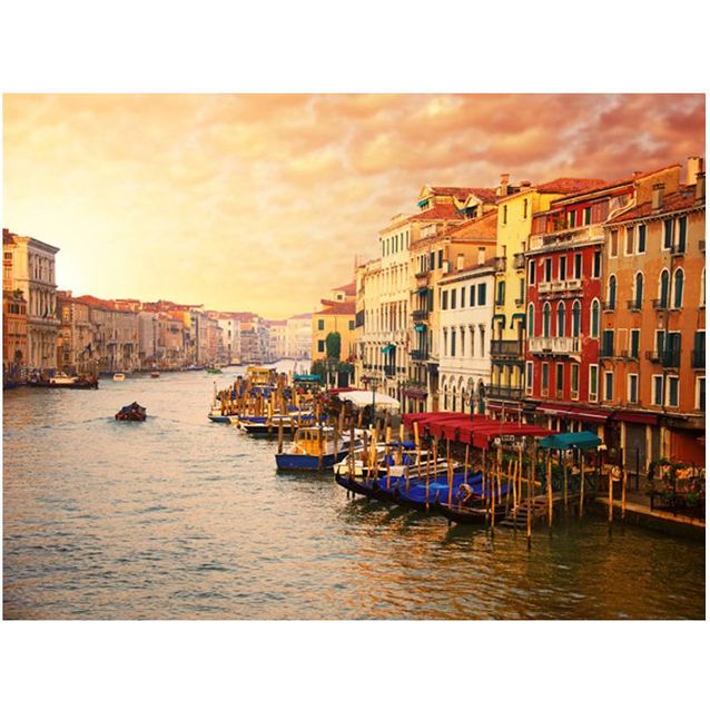 Kuvatapetti Artgeist Venetsia - värikäs kaupunki eri kokoja