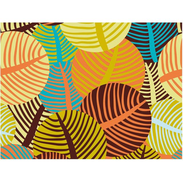 Kuvatapetti Artgeist Collage: leaves eri kokoja