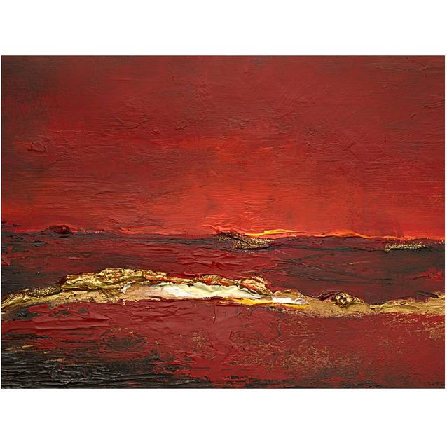 Kuvatapetti Artgeist Gold wave eri kokoja